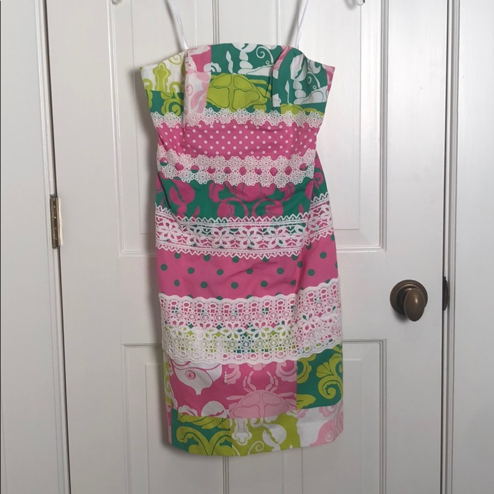 Lily Pulitzer Strapless Dress